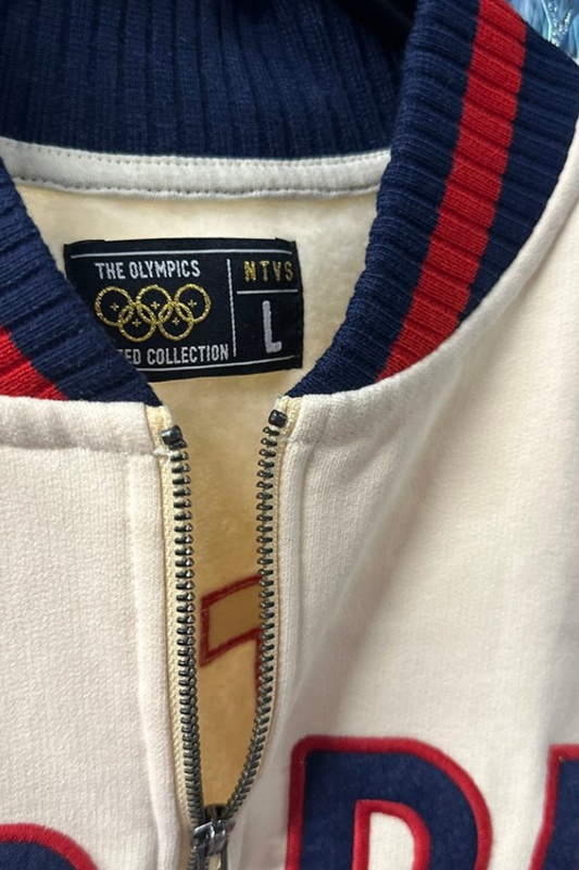 Jim Thorpe 1912 Olympics Vintage Zip-Up Sweatshirt