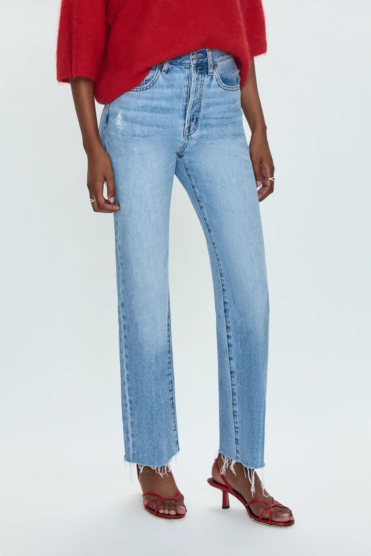 Cassie Super High Rise Straight- Savvy Vintage