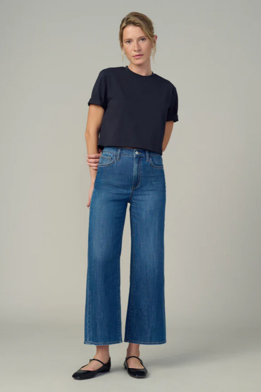 Mia High Rise Wide Leg Ankle