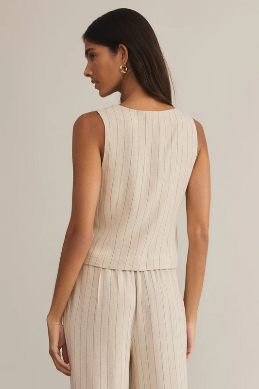 Belfort Pinstripe Vest