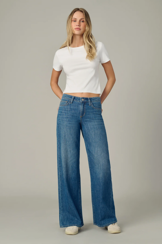 The Lou Lou - Low Rise Wide Leg