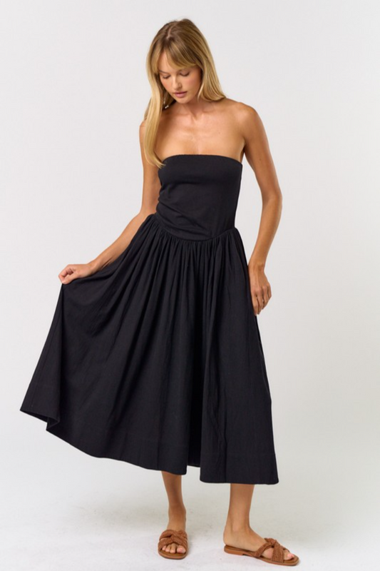 Strapless Maxi Dress