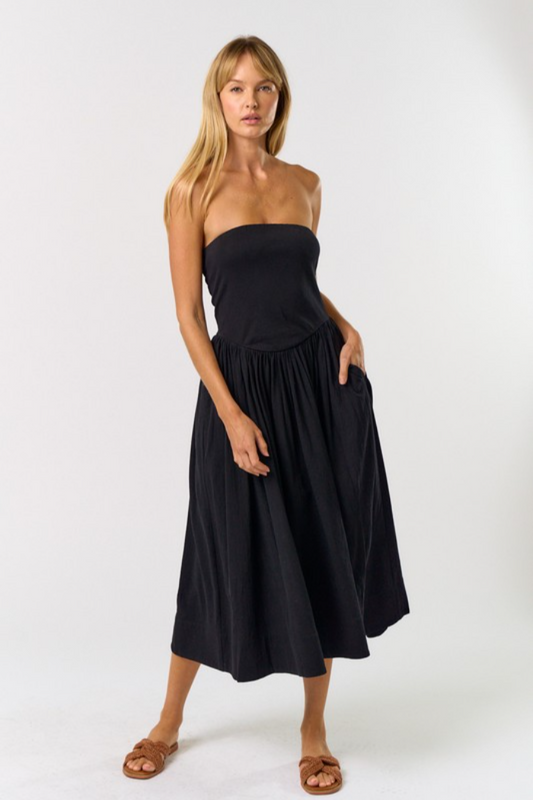 Strapless Maxi Dress