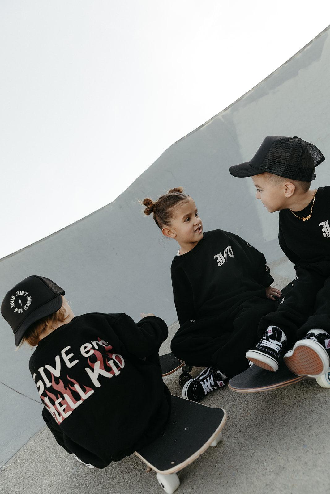 Give Em’ Hell Kids / Baby Sweat Set