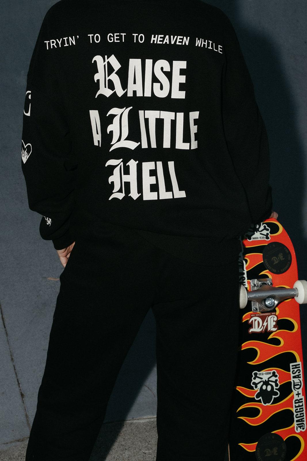 Raise a Little Hell Adult Hoodie