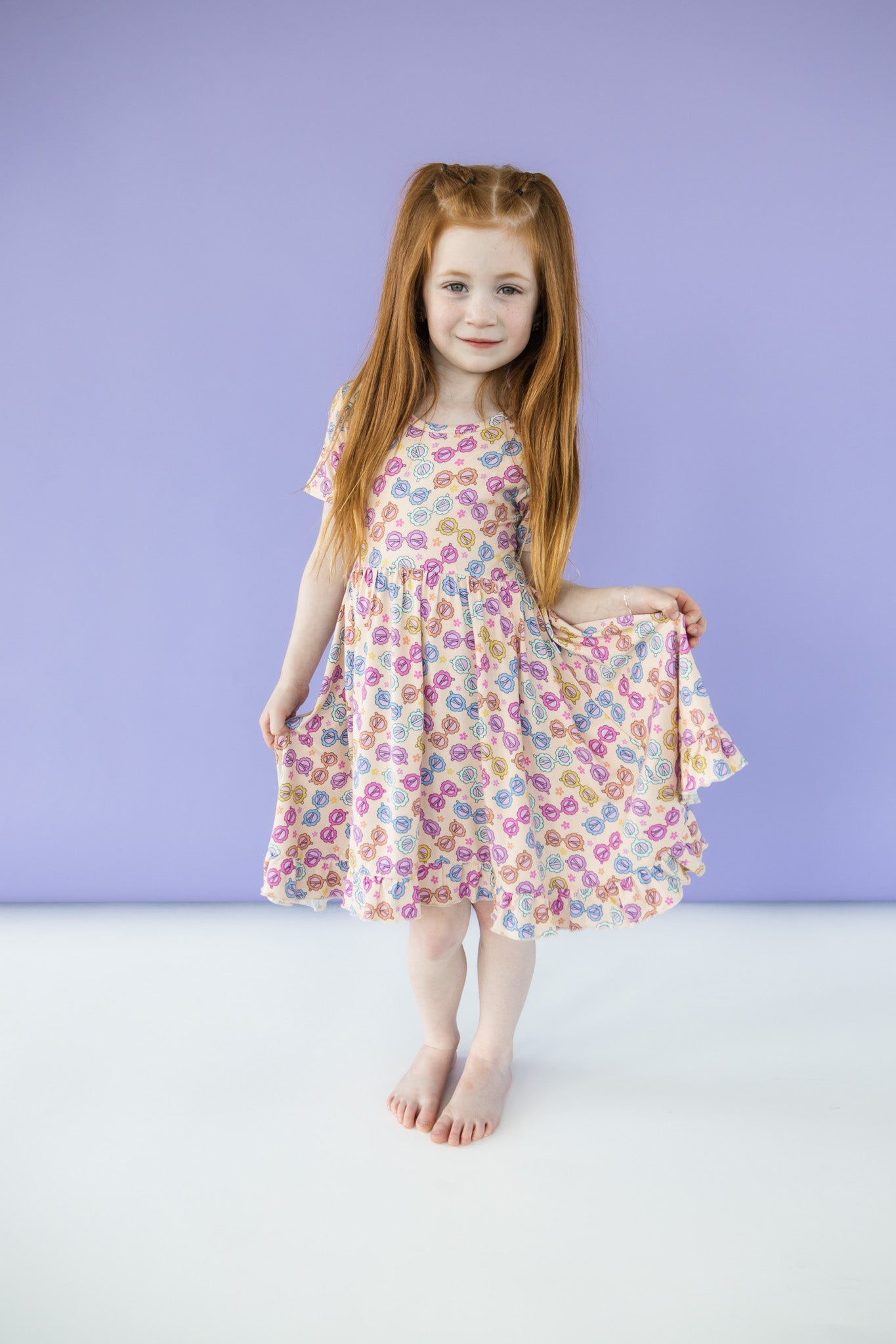 RAY OF SUNSHINE DREAM RUFFLE DRESS