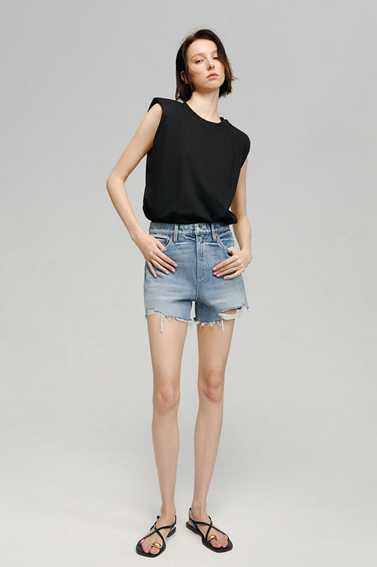 Sun-Kissed Vintage Cut Off Shorts