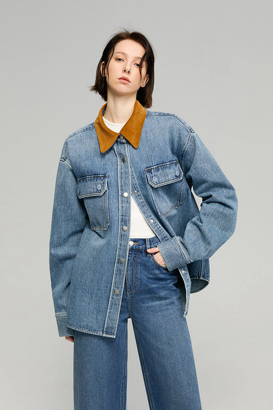 California Sunset Denim Shirt