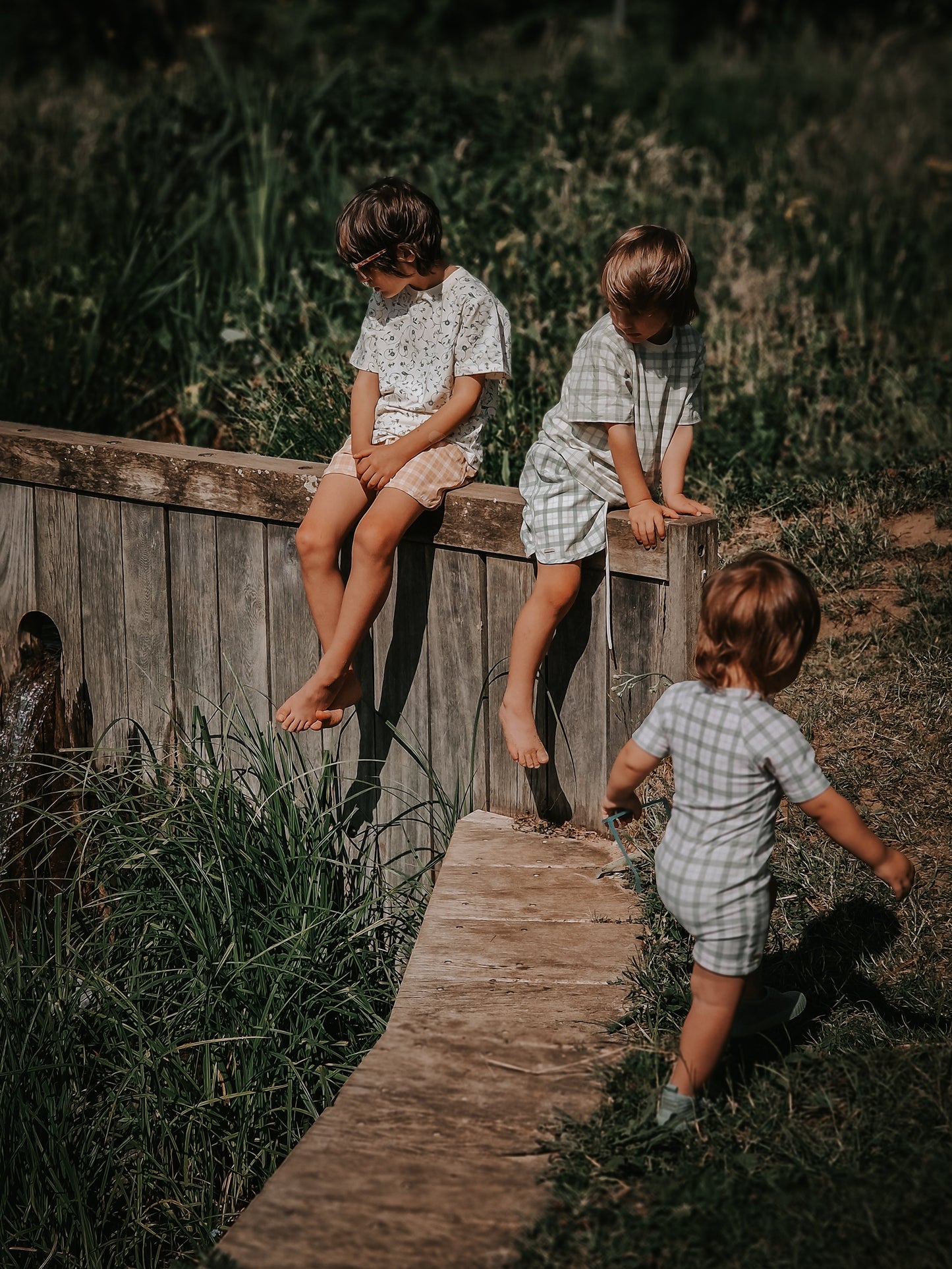 Swim Trunks | UPF + Recycled - Buckwheat Plaid