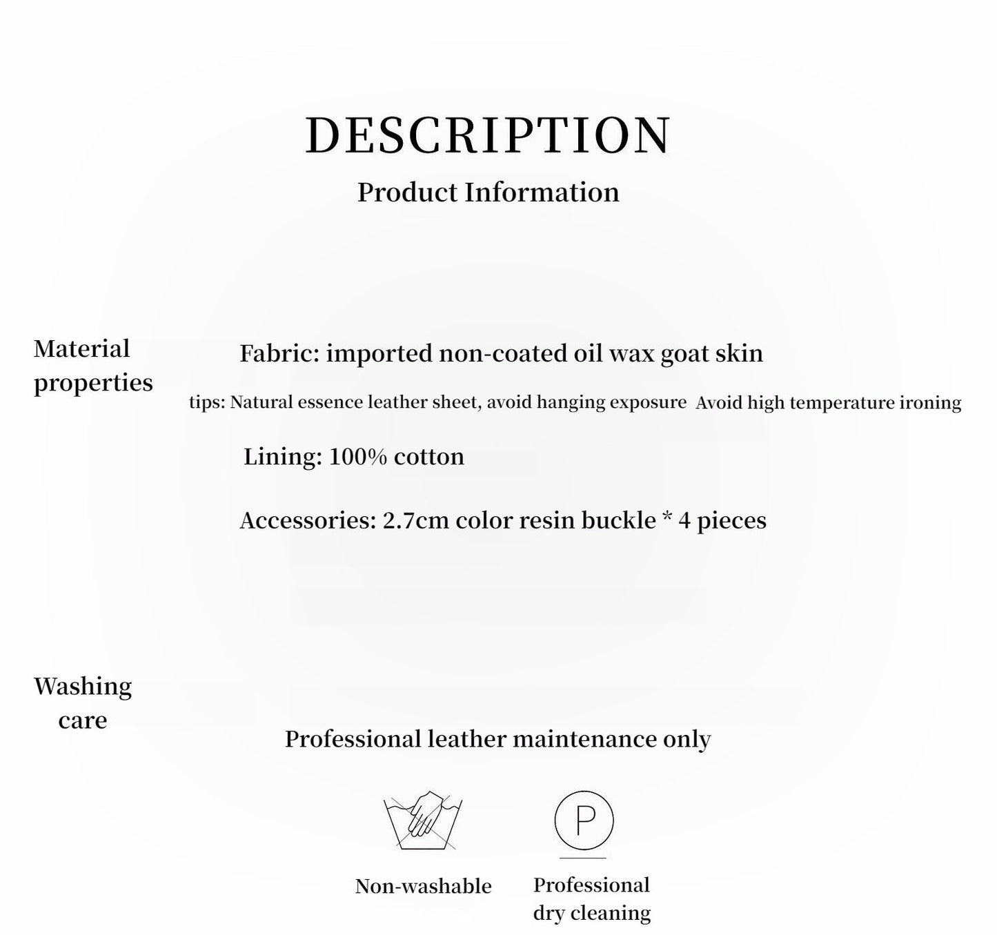 Waxed Goat Leather Jacket