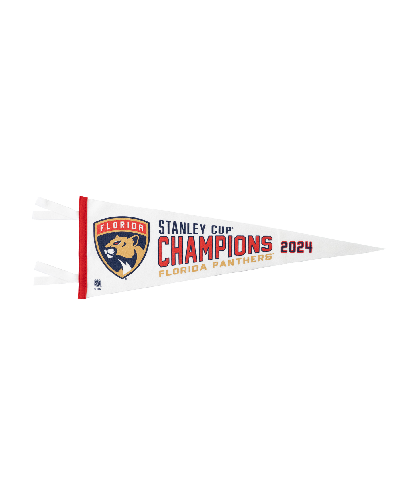 Florida Panthers Stanley Cup Champions Pennant • NHL x Oxford Pennant