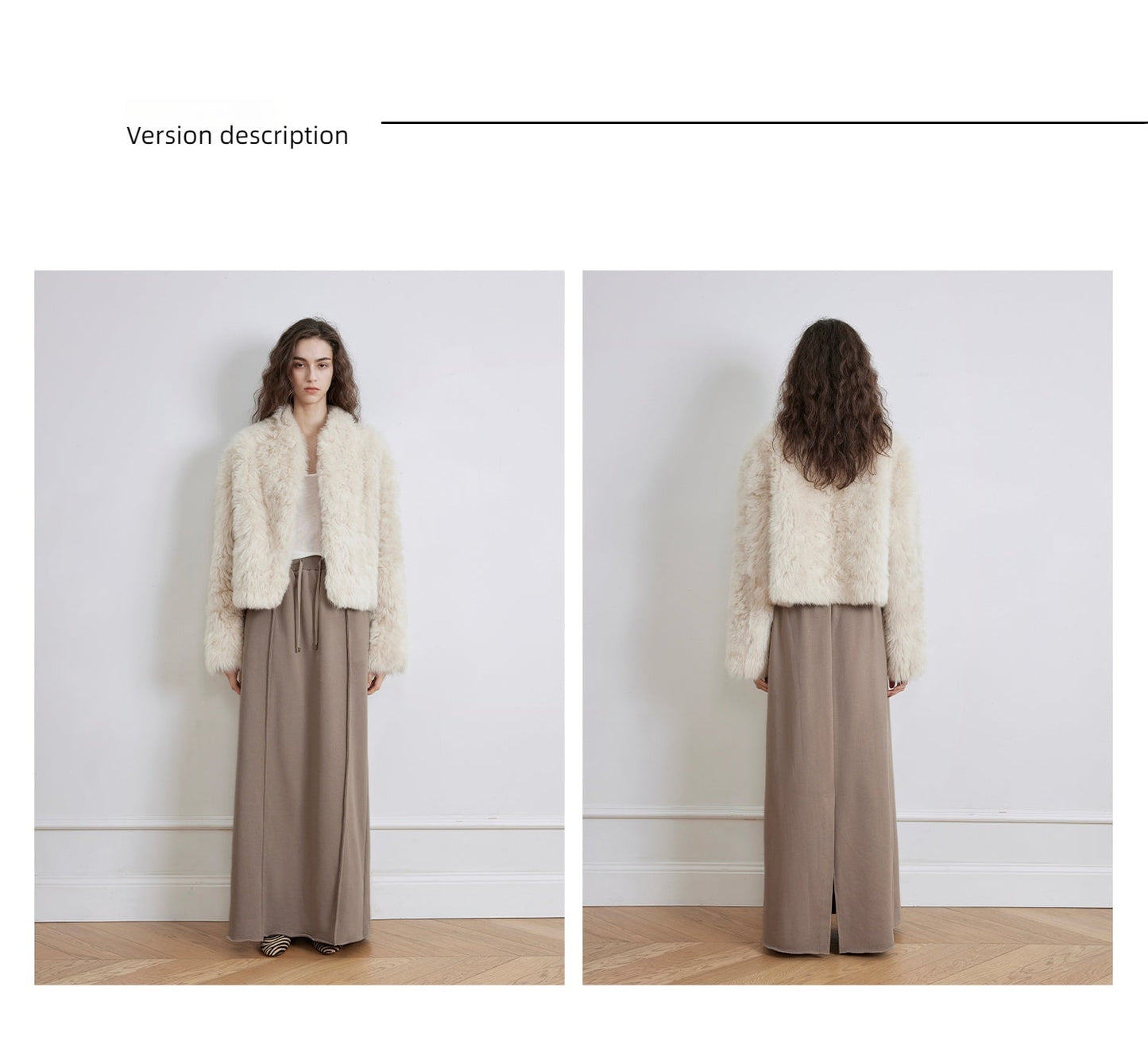 Morning Mist Fairy Tuscan Sheepskin Coat