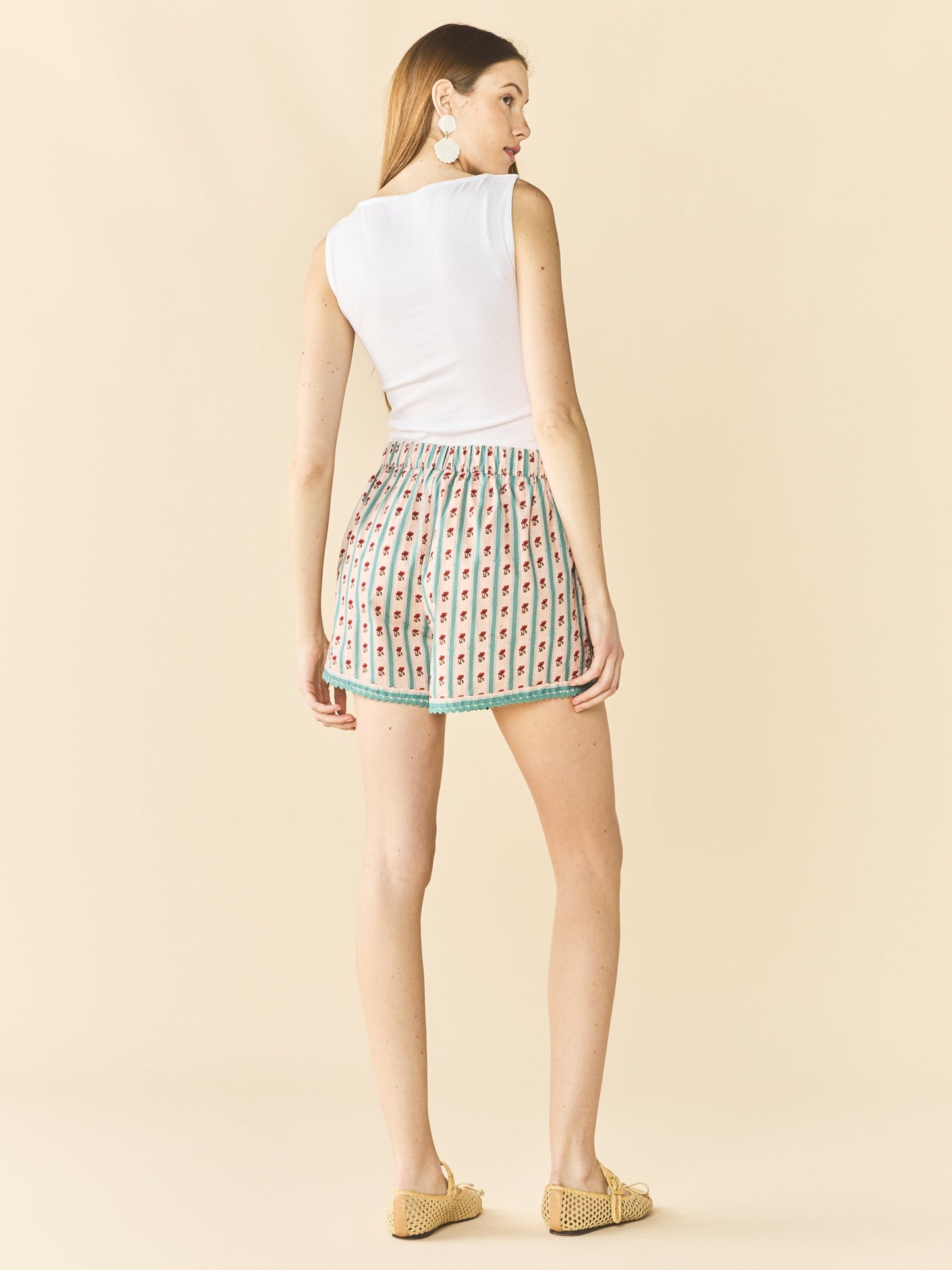 Tasha Short- Poppy Fields Floral
