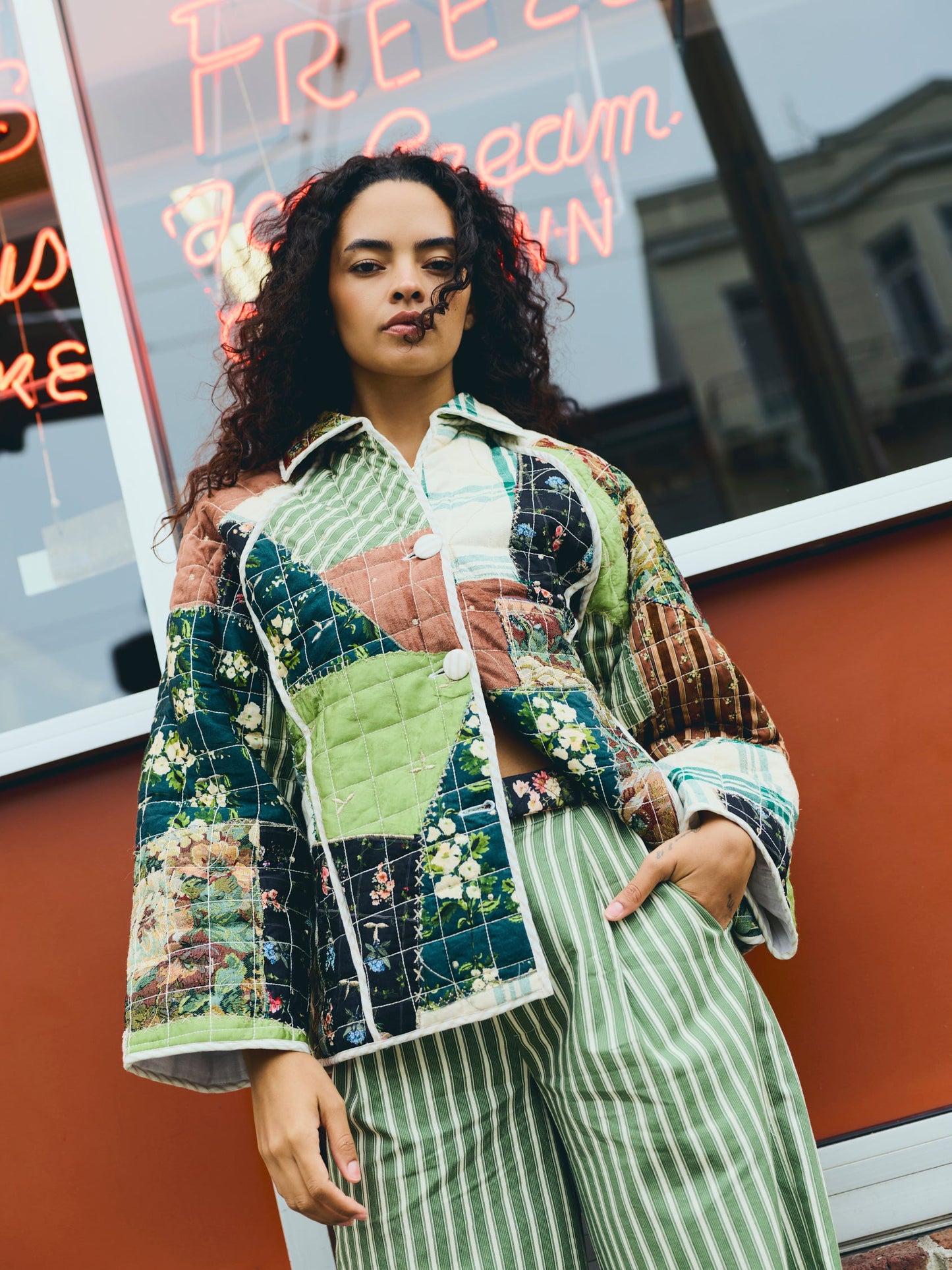 Quilted Scrap Jacket