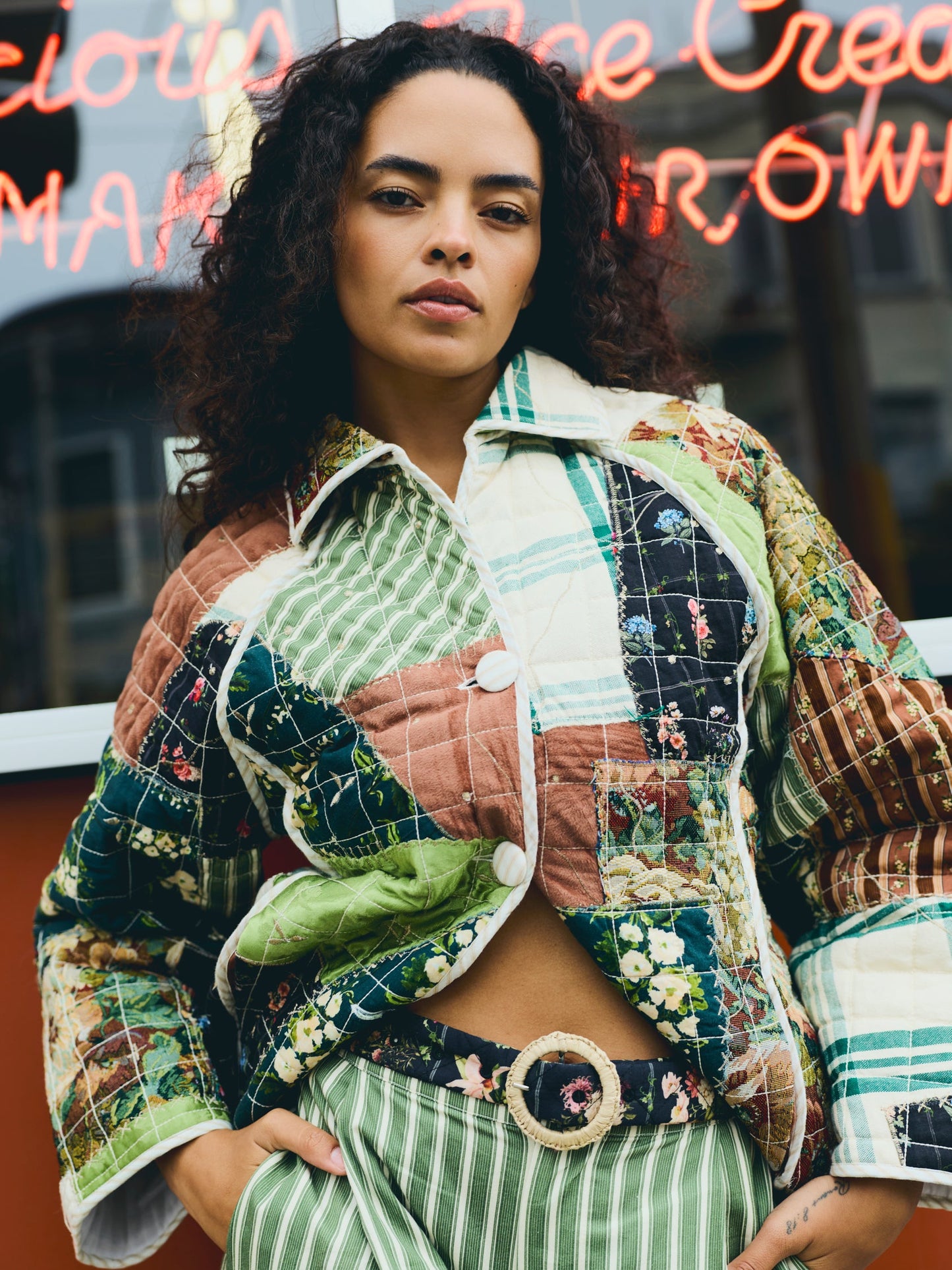 Quilted Scrap Jacket