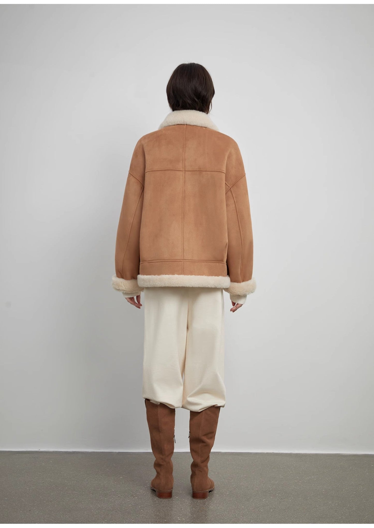 Shepherds Lapel Biker Coat