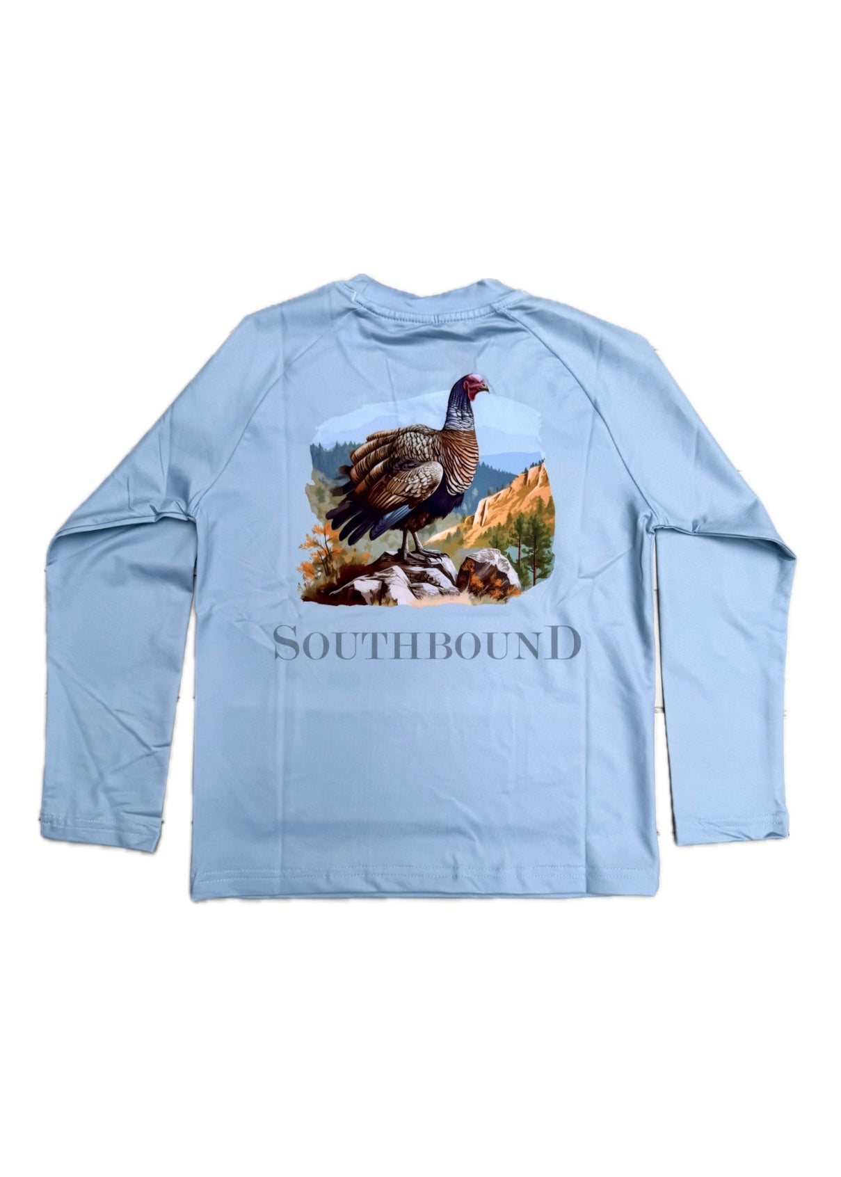 Turkey LS Perfect Tee in Pale Blue