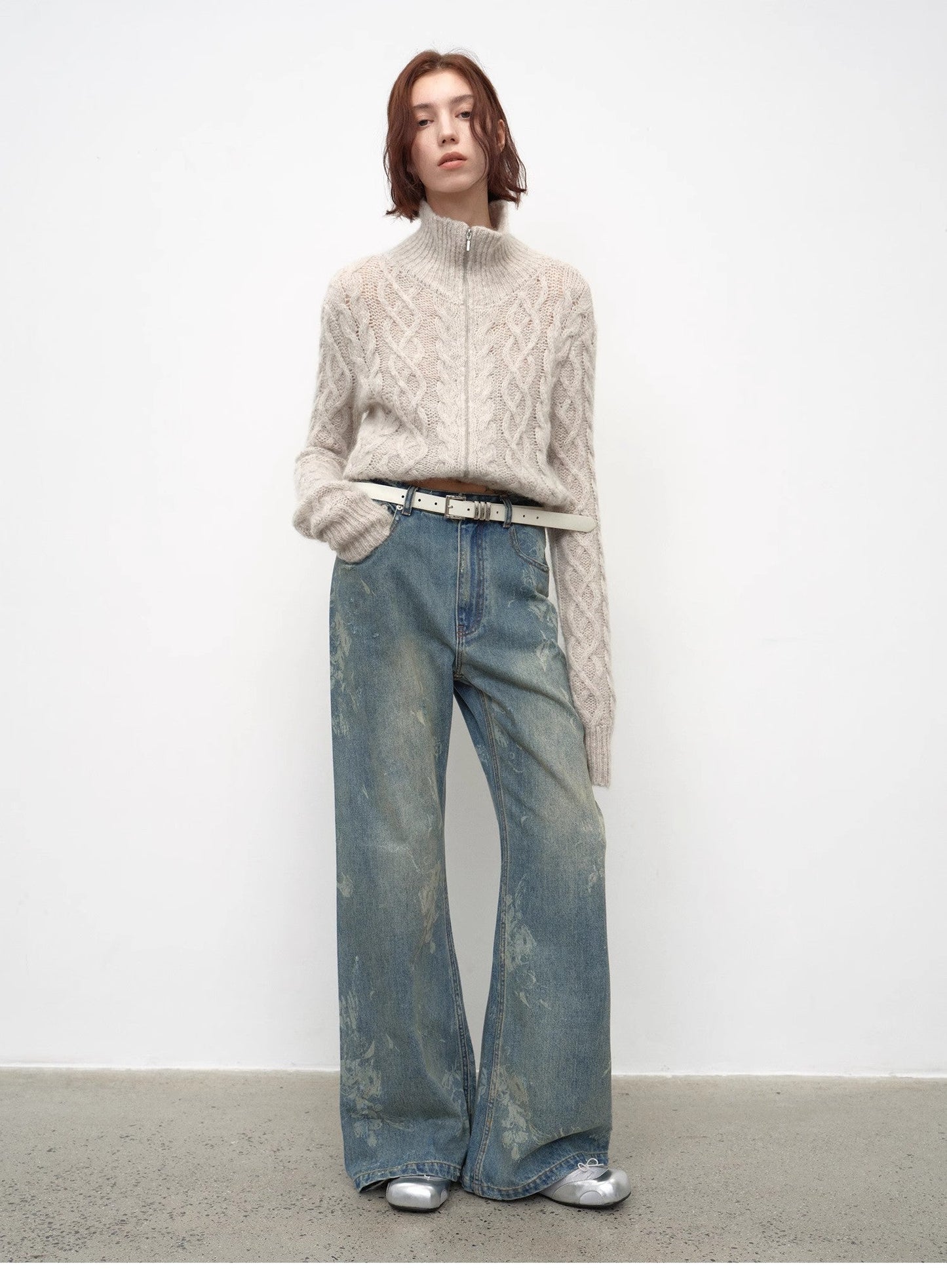 Denim Shadow Jeans