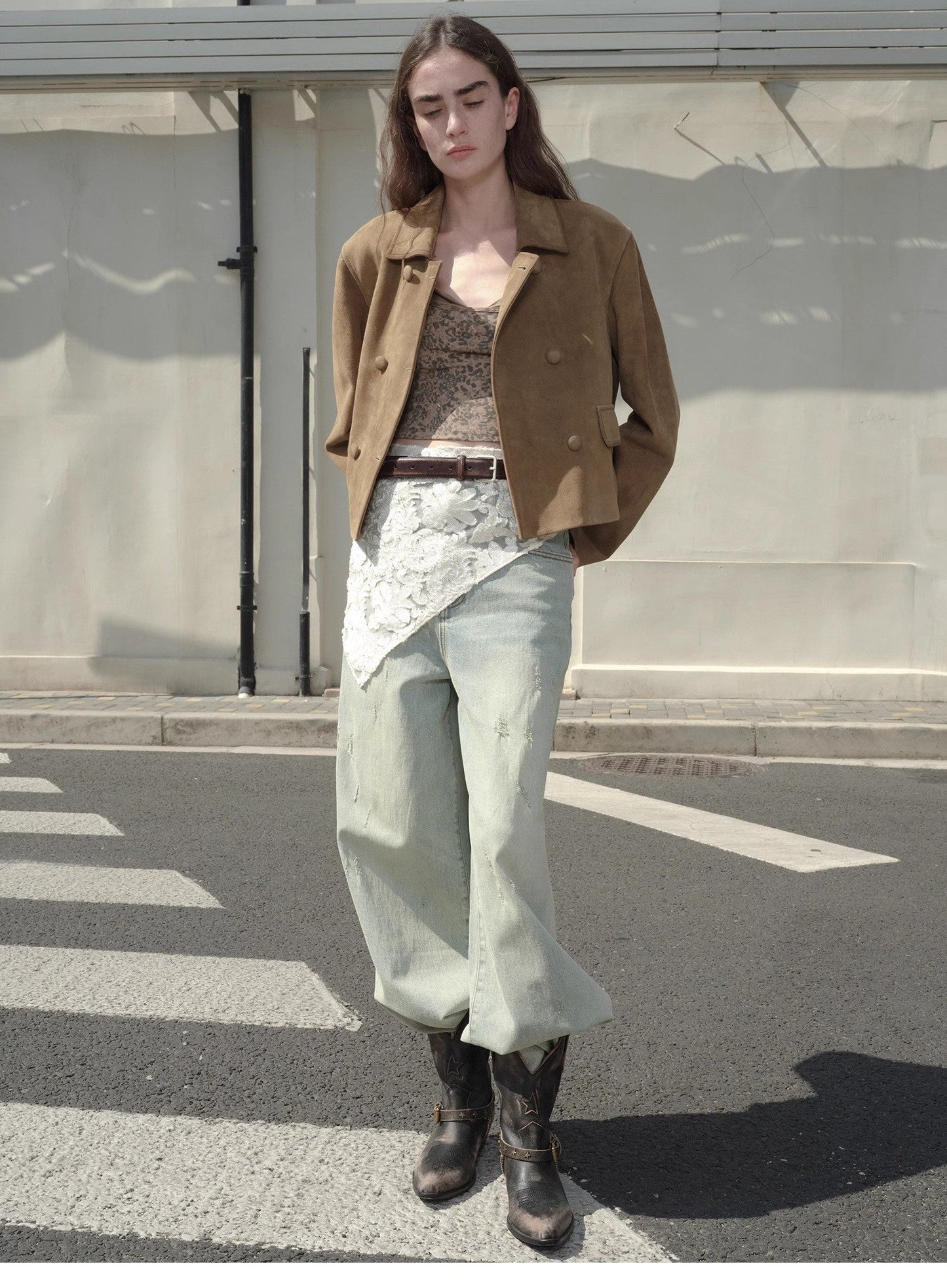 Nth Power Suede Lambskin Jacket