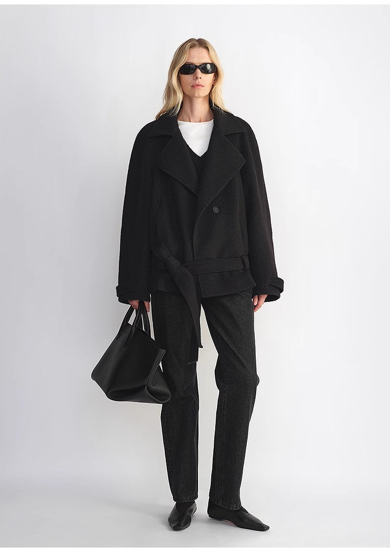 Warm Cocoon Wool Coat