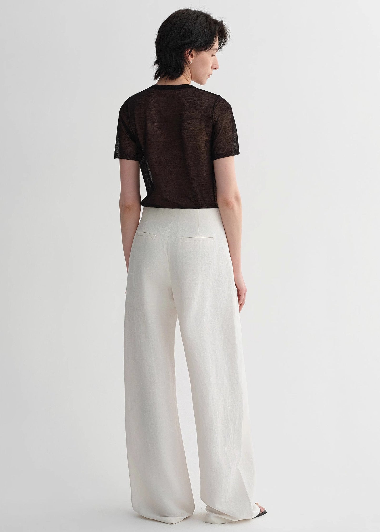 Summer Mulberry Silk Linen Pants