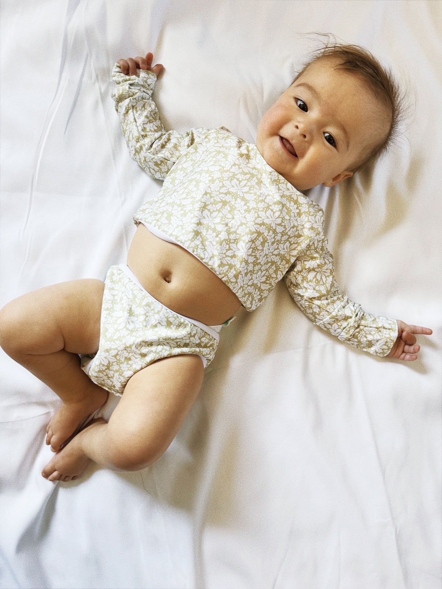 Stevie Two Piece Kids Swimsuit - Papaya