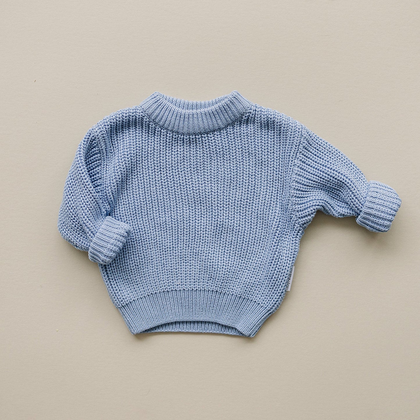 Chunky Knit Sweater | Blue