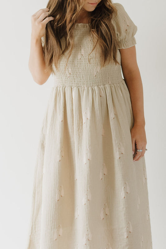 Women's Short Sleeve Muslin Dress | Silly Goose