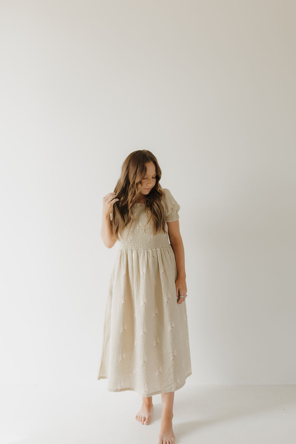 Women's Short Sleeve Muslin Dress | Silly Goose