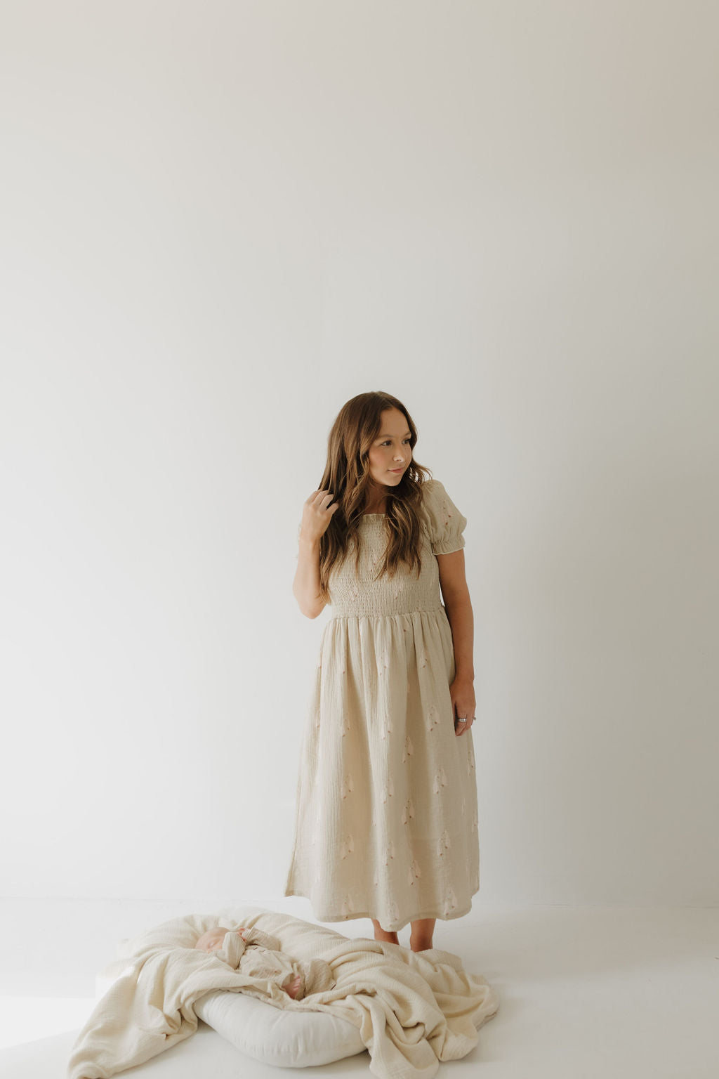 Women's Short Sleeve Muslin Dress | Silly Goose