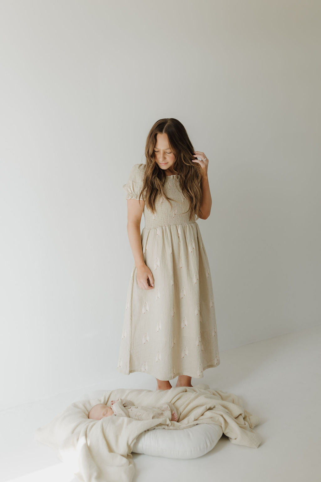 Women's Short Sleeve Muslin Dress | Silly Goose