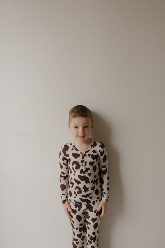 Bamboo Two Piece Pajamas | Moo!