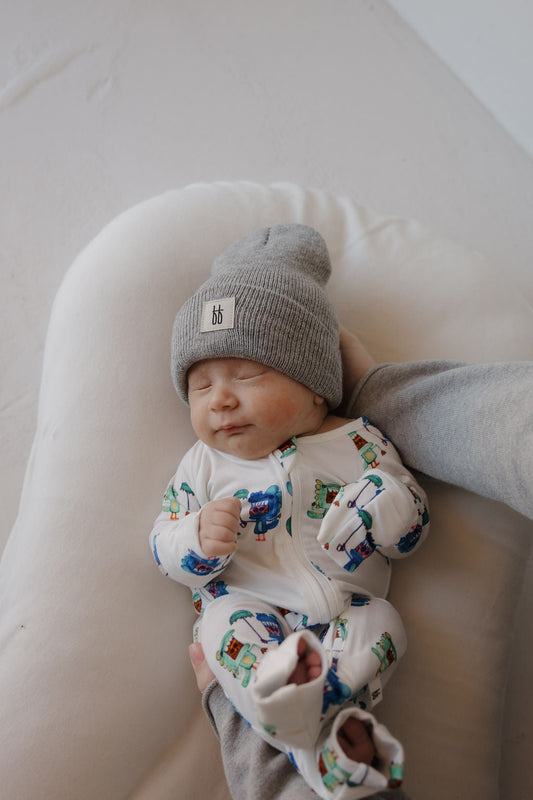 Bamboo Zip Pajamas | Charli's Monsters