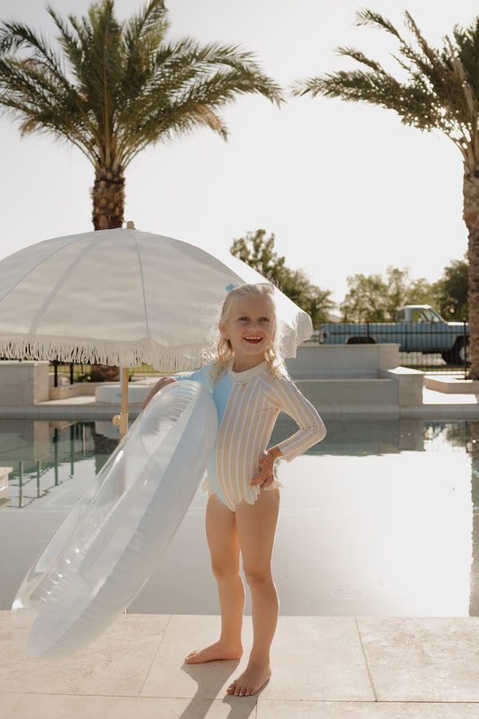 Girl Long Sleeve Swimsuit | Surf & Sand