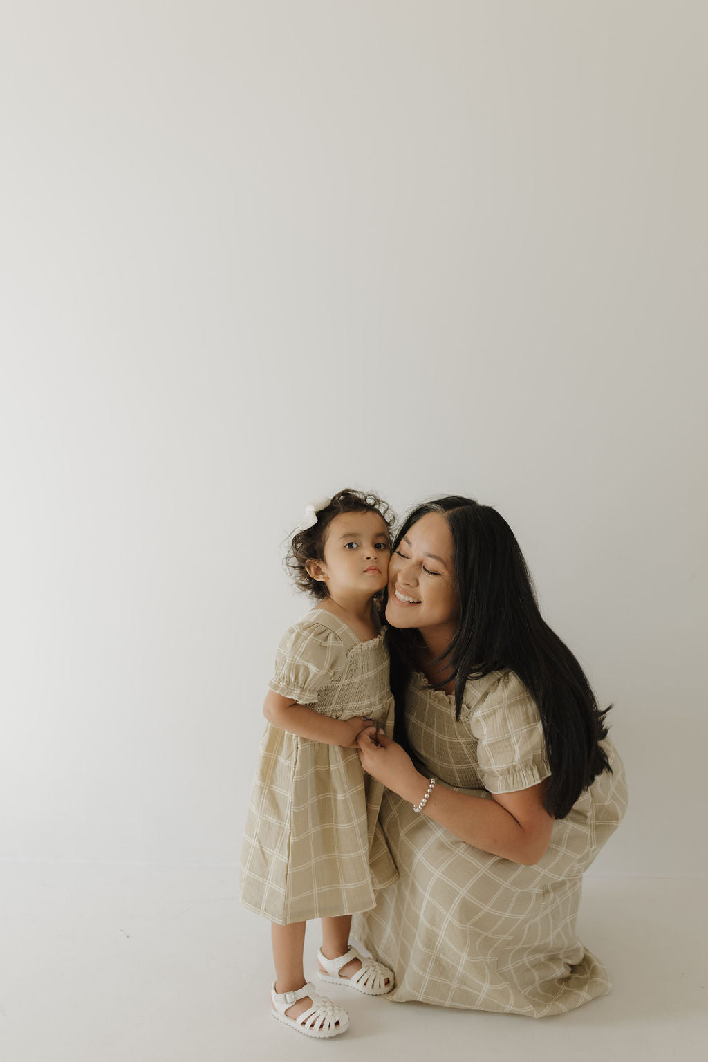 Toddler Muslin Dress | Linen Grid