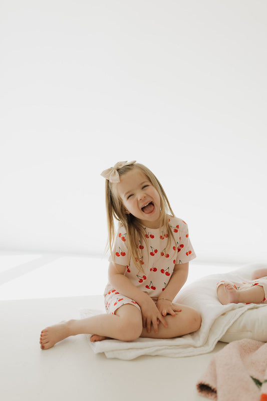 Bamboo Short Set | Cherry Orchard