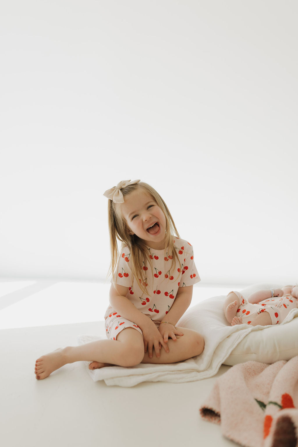 Bamboo Short Set | Cherry Orchard