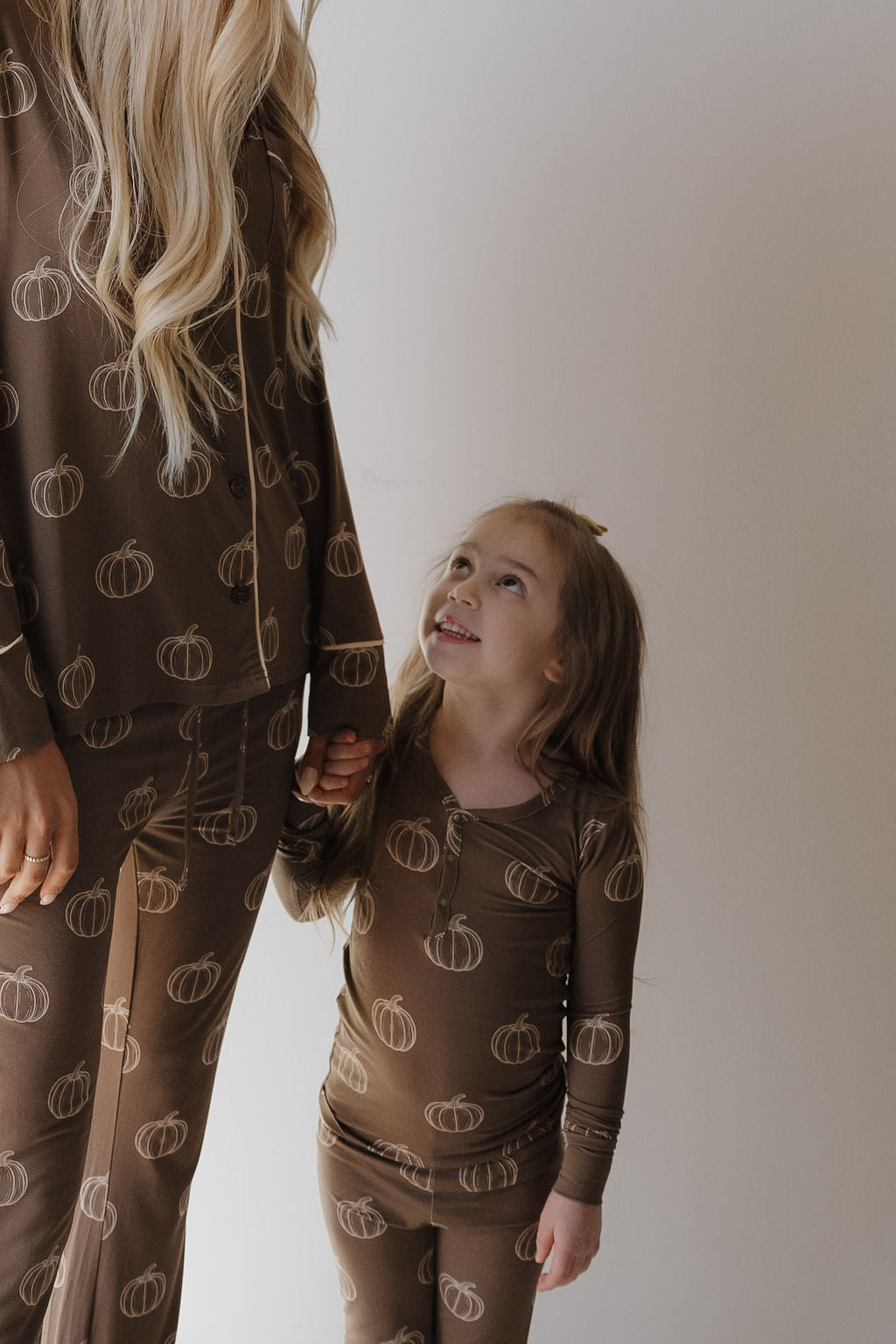 Bamboo Two Piece Pajamas | Brown Pumpkin
