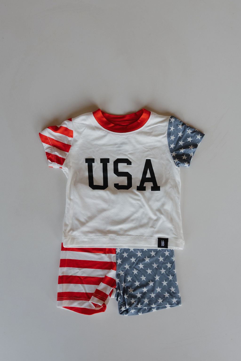 Bamboo Short Set | Stars & Stripes