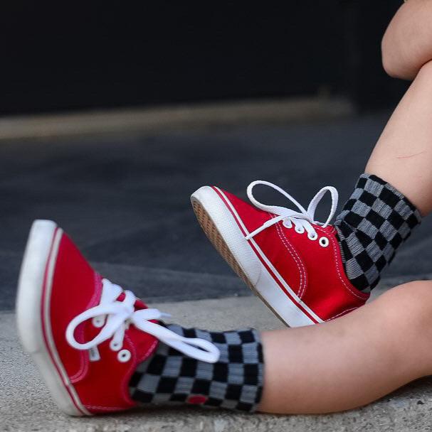 3 - PACK "CHECK THE VOLTS" SOCKS - Mack & Harvie