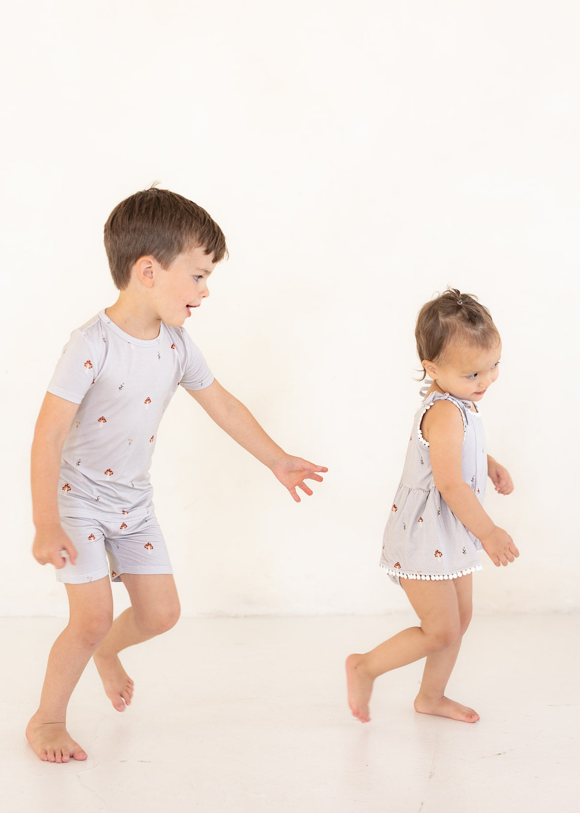 Mushroom | Bamboo Short Set
