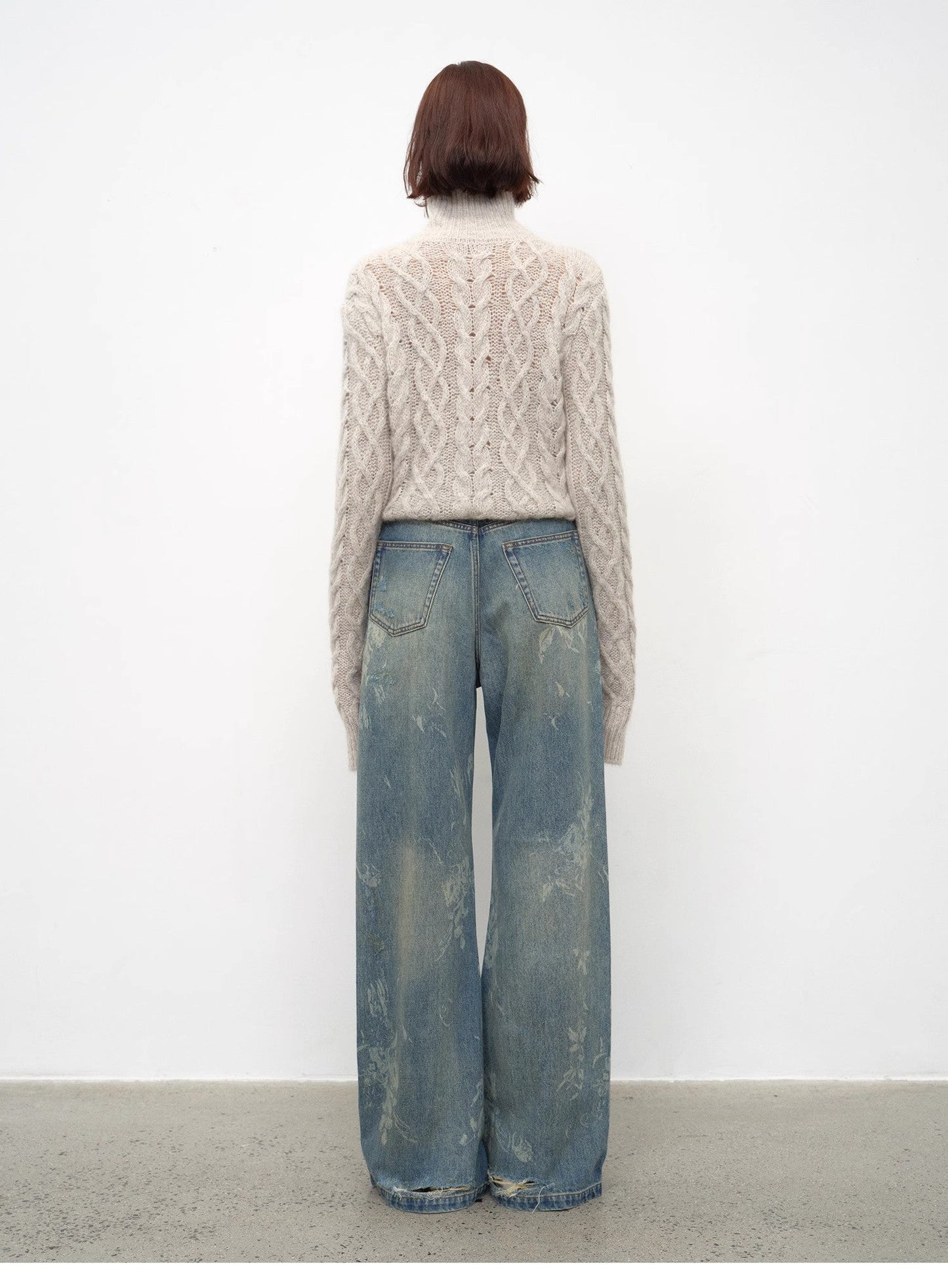 Denim Shadow Jeans