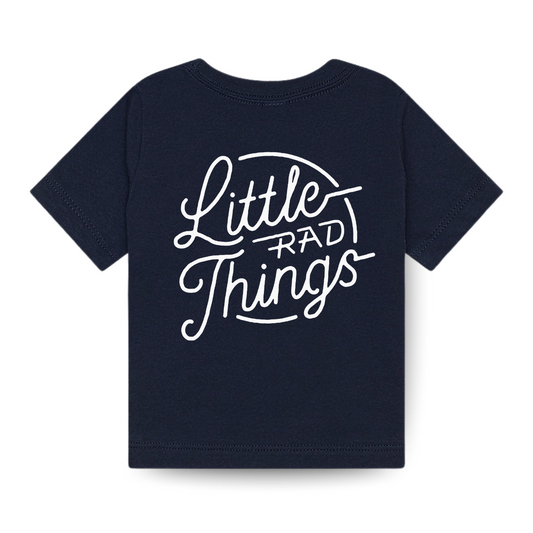 [LIMITED EDITION] RAD CIRCLE LOGO TEE - NAVY
