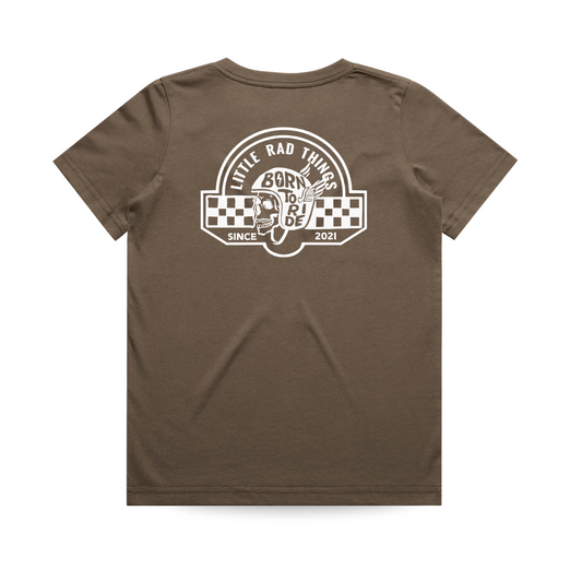TIL DEATH DO WE RIDE TEE - WALNUT