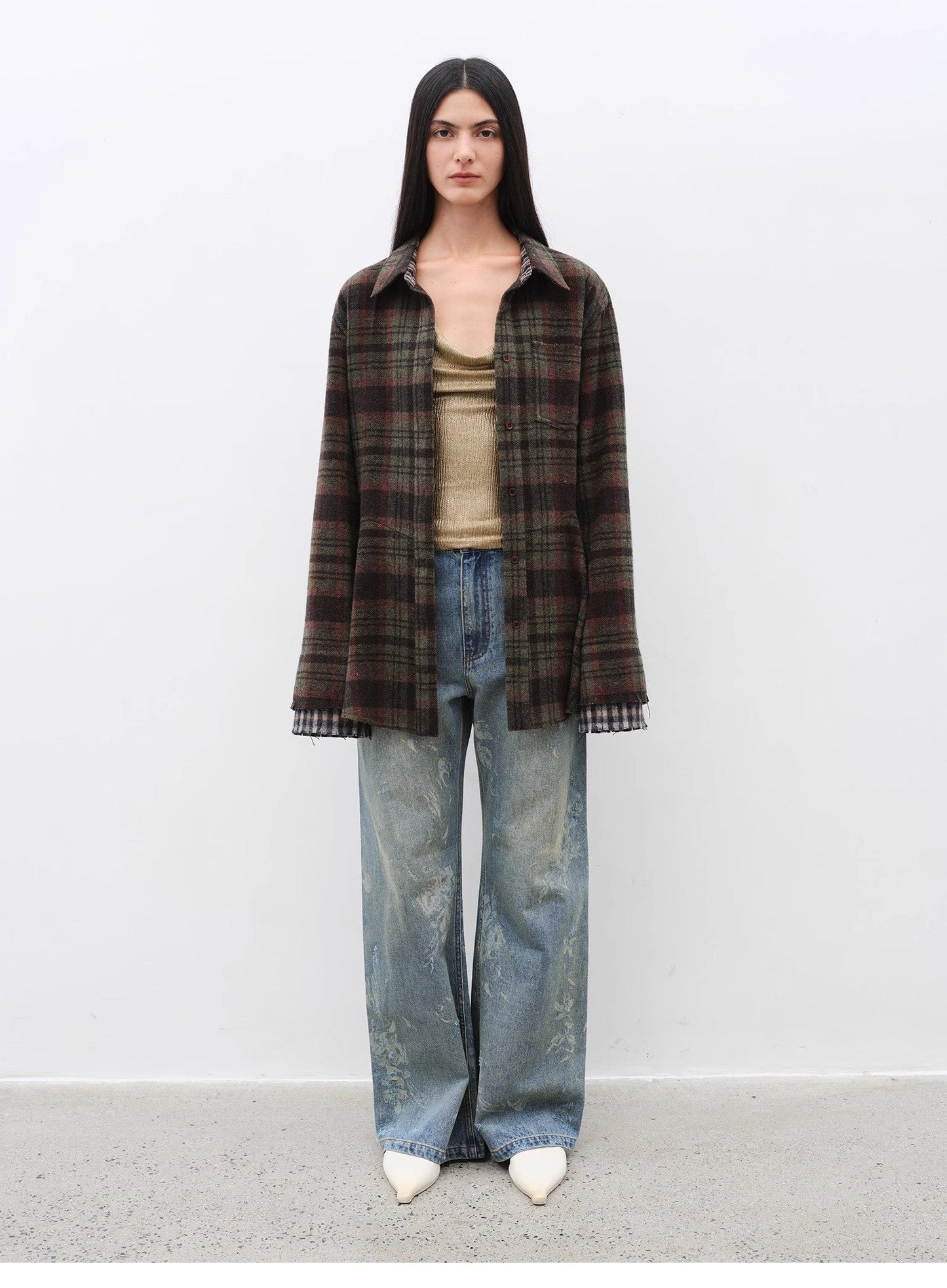 Denim Shadow Jeans