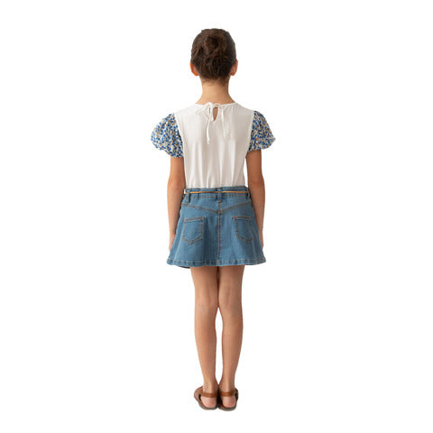 Piccola Ludo - Denim Skirt