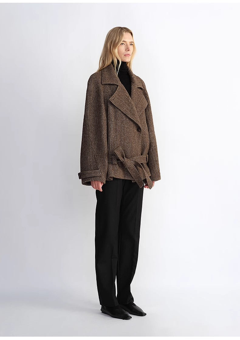 Warm Cocoon Wool Coat