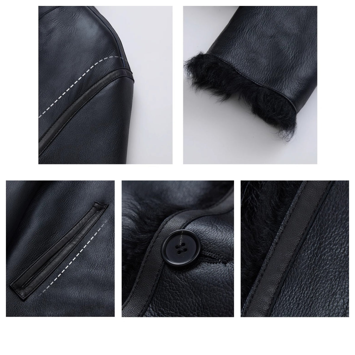 Beethoven's Night Reversible Standing Collar Coat