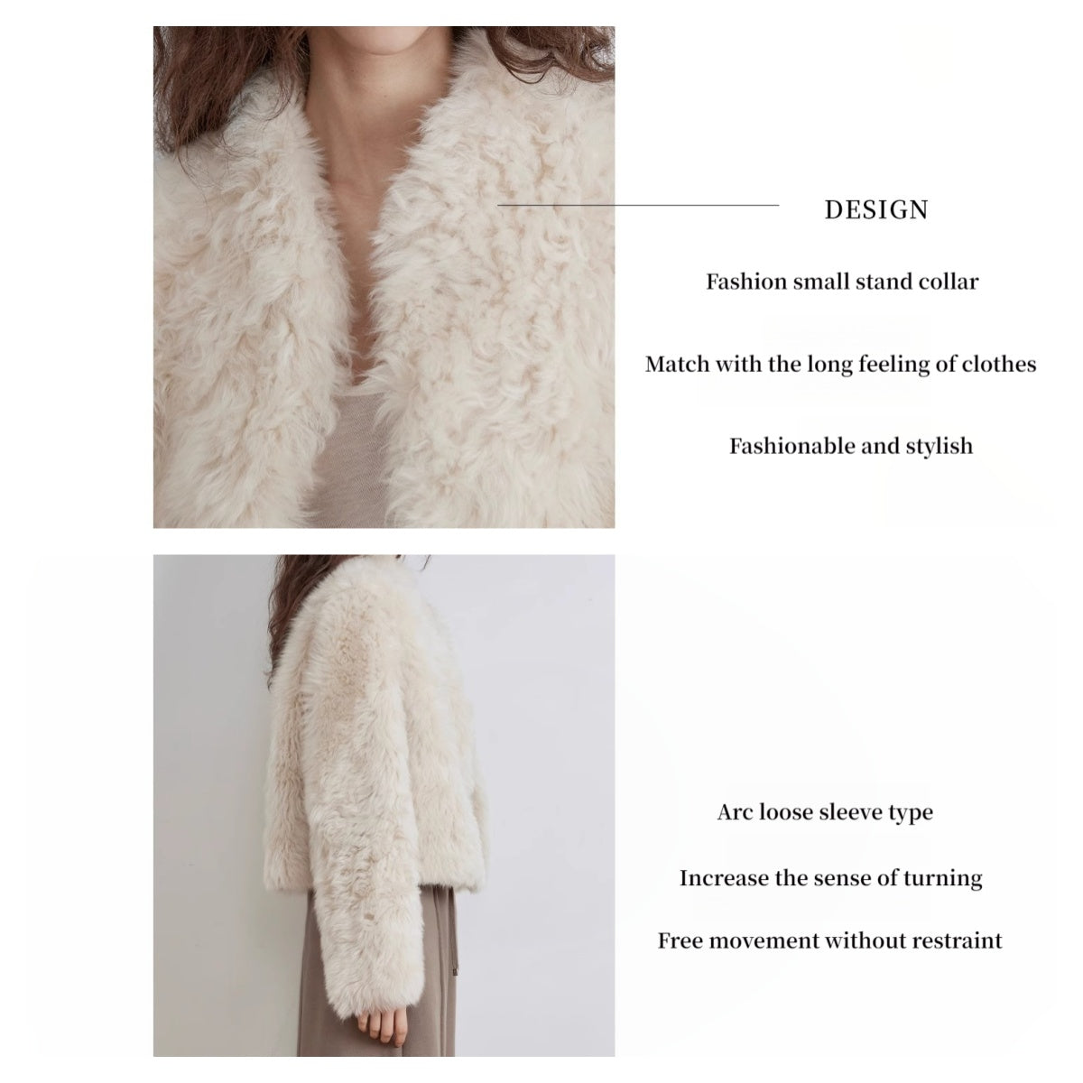 Morning Mist Fairy Tuscan Sheepskin Coat