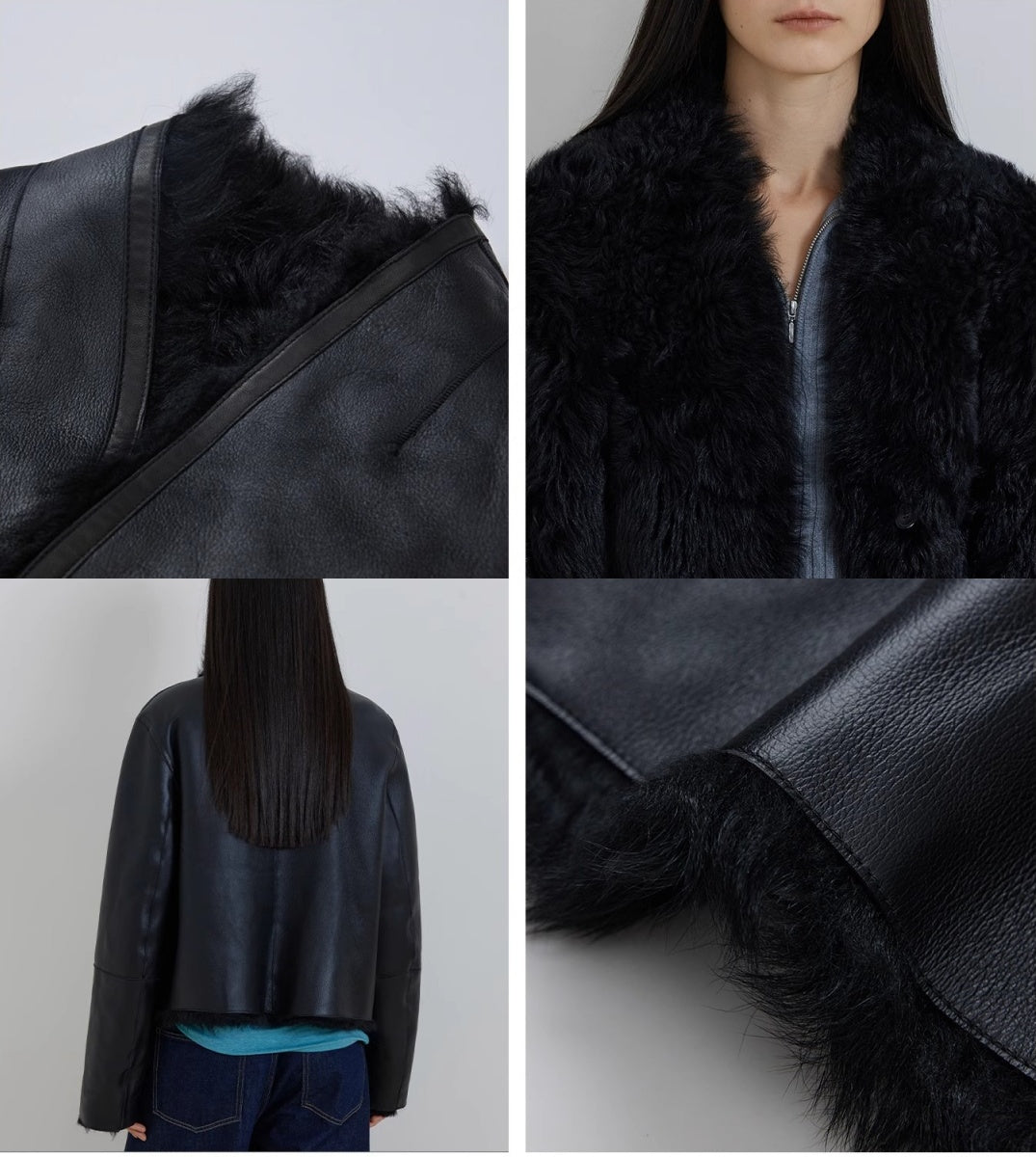 Beethoven's Night Reversible Standing Collar Coat